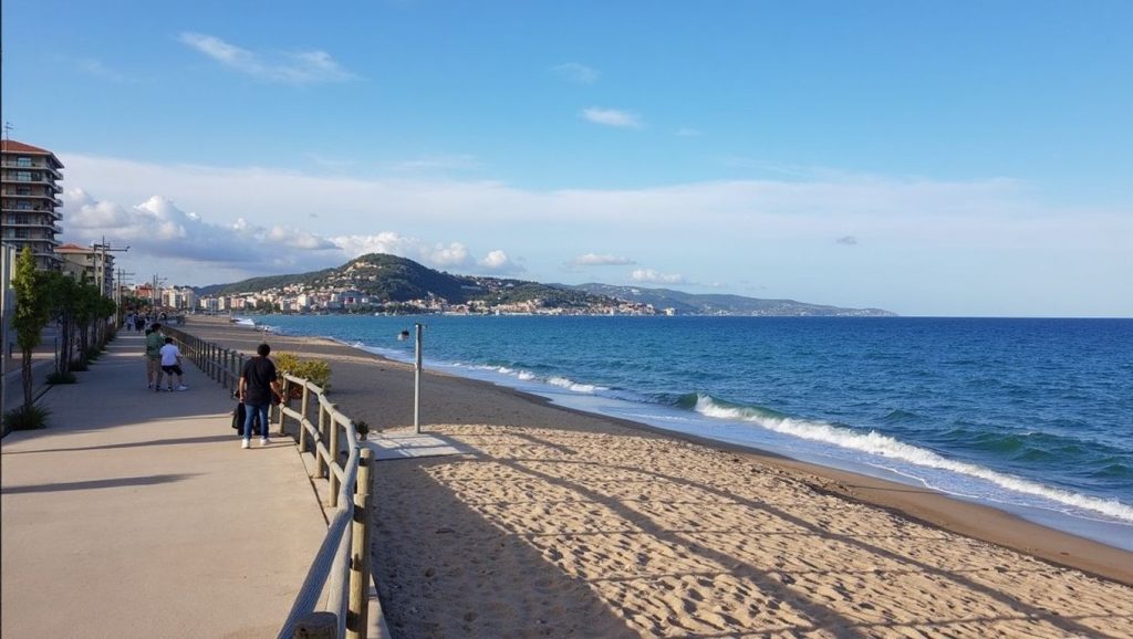 Vista general de Platja de Malgrat Sud, Malgrat de Mar