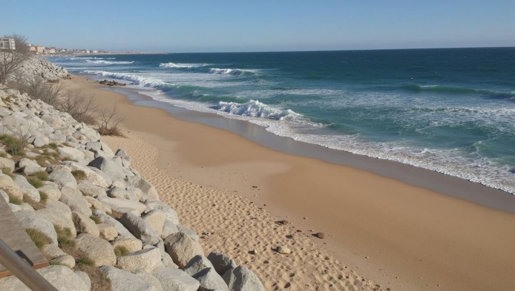 Platja de Montgat Nord (Montgat) — playa en la costa de Barcelona