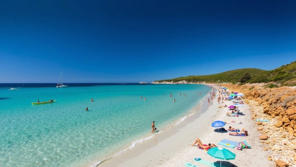 Vista general de Platja de Muro, Muro