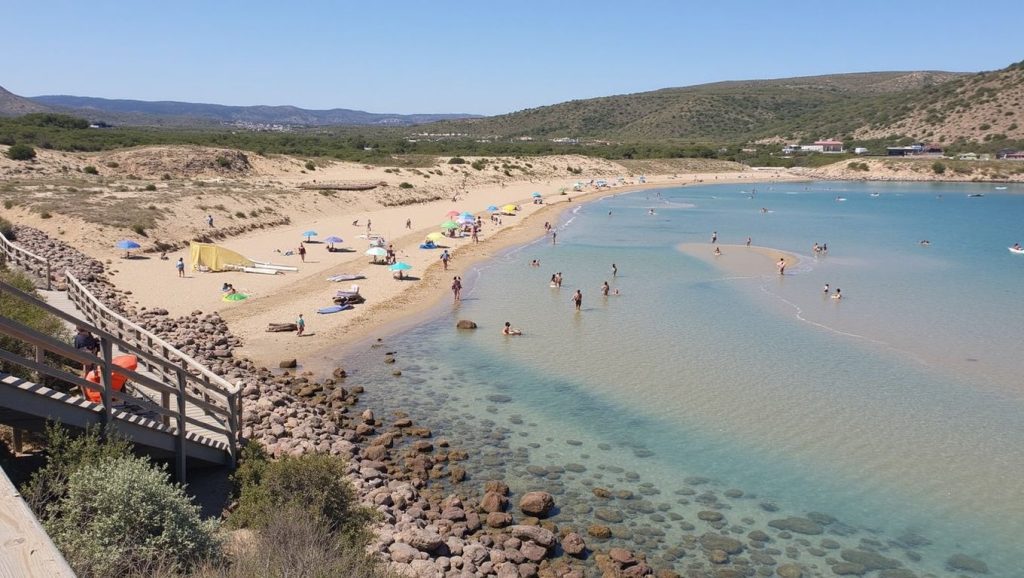Vista general de Platja de Muro, Muro