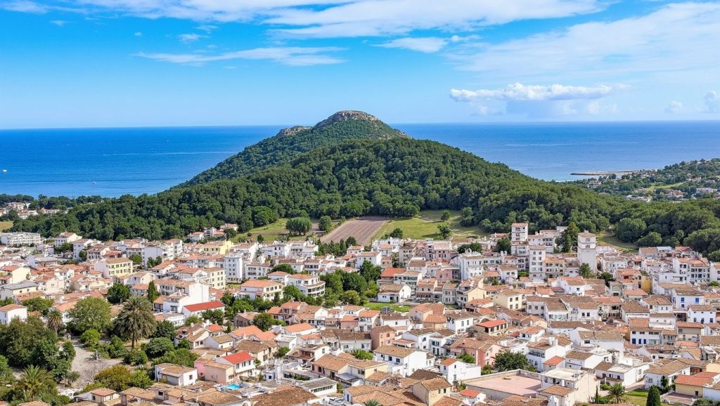 Amplio horizonte marino en Platja de na Marins, Capdepera