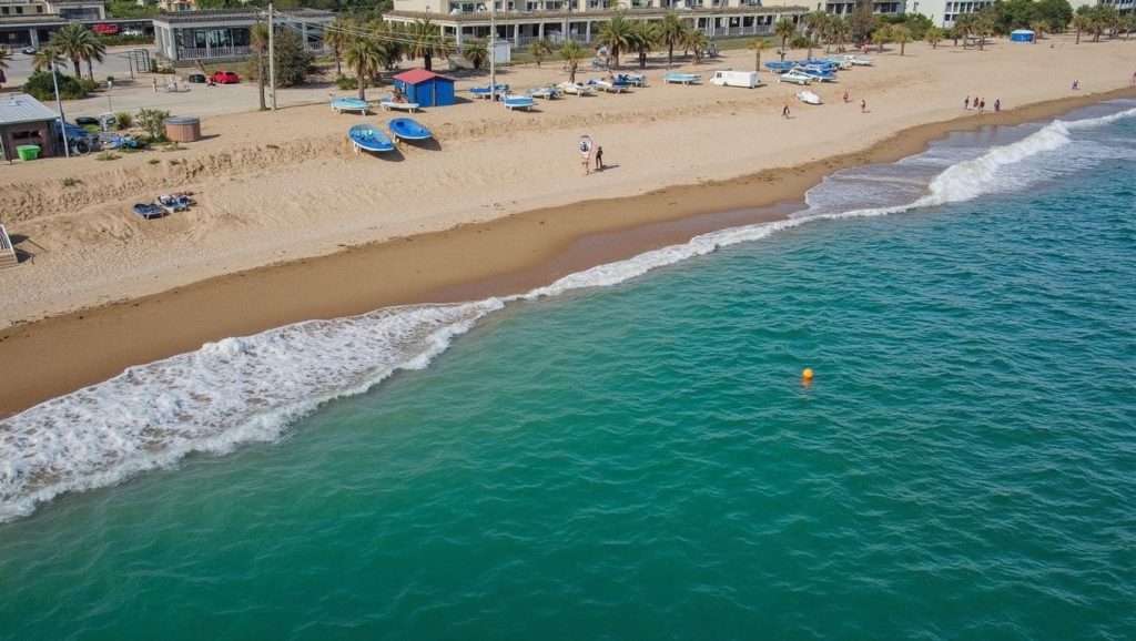 Platja de Pineda de Mar (Pineda de Mar) — playa en la costa de Barcelona