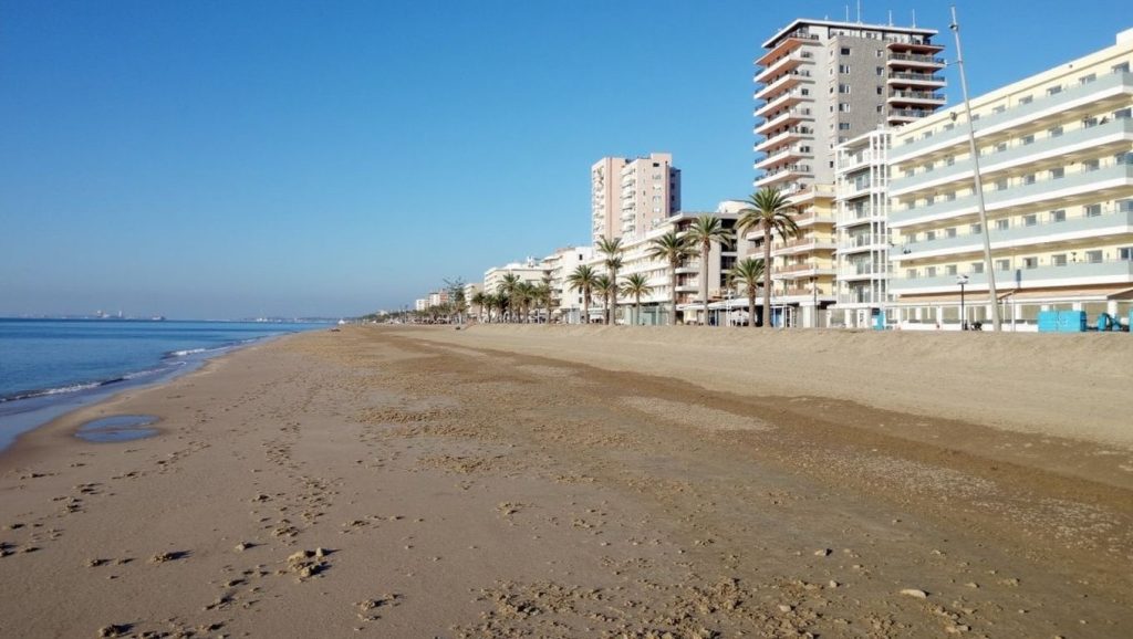 Camino de acceso a Platja de Ponent, Premià de Mar, Barcelona