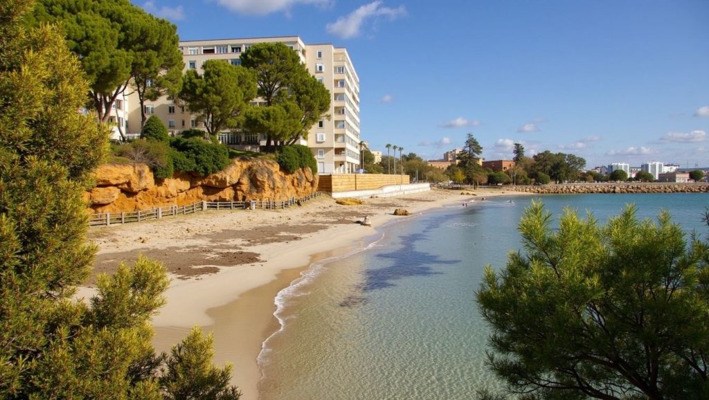 Platja de Punta Portals (Calvià) — playa en la costa de Mallorca