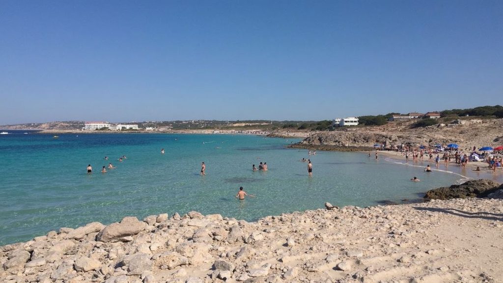 Vista del entorno de Platja de Sa Roqueta, Formentera, Formentera
