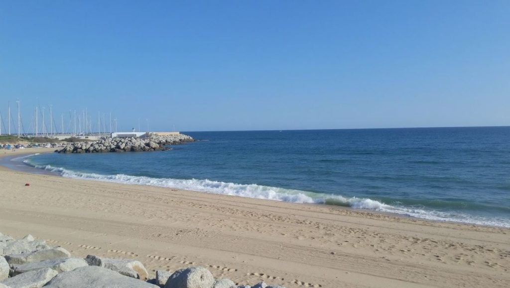 Vista general de Platja de Sant Vicenç de Montalt, Sant Vicenç de Montalt