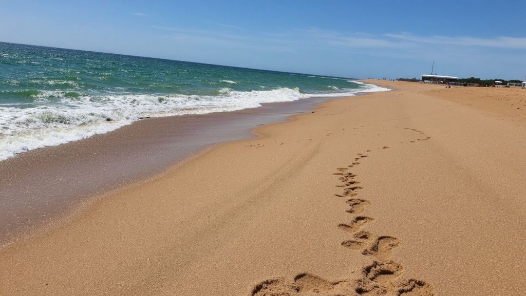 Playa de Platja de Santa Susanna, Santa Susanna, costa de Barcelona