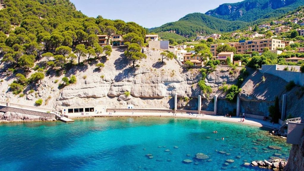 platja de Son Bunyola (Banyalbufar) — playa en la costa de Mallorca