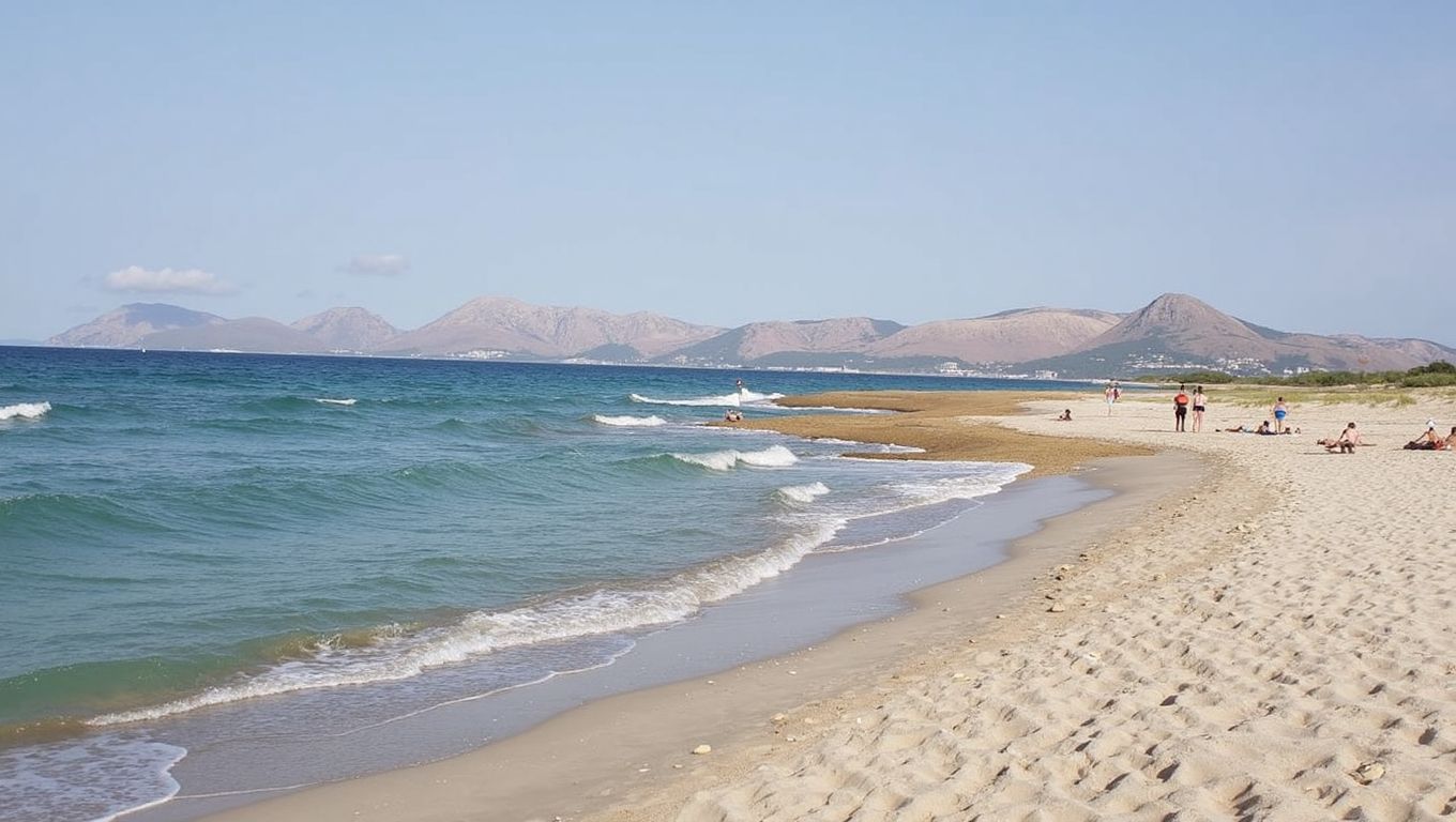 Platja de Son Real (Santa Margalida, Mallorca)