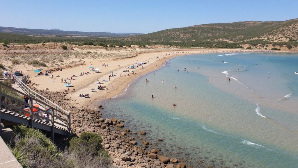 Vista general de Platja de Son Real, Santa Margalida
