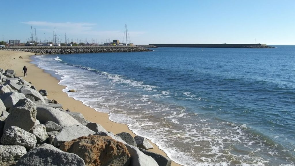 Camino de acceso a Platja de Vilassar de Mar, Vilassar de Mar, Barcelona