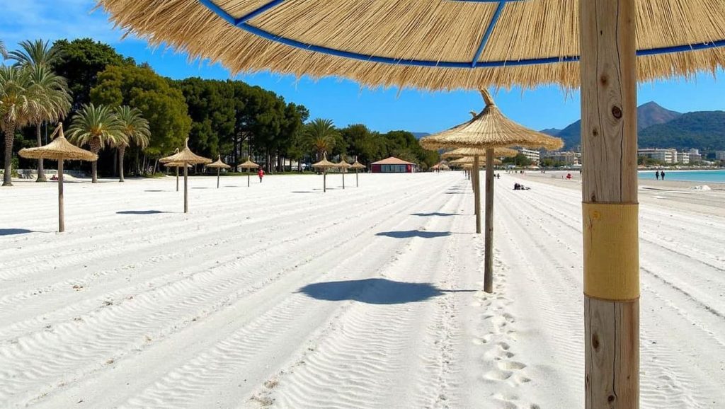 Vista general de Platja del Corral d'en Bennàssar, Alcúdia