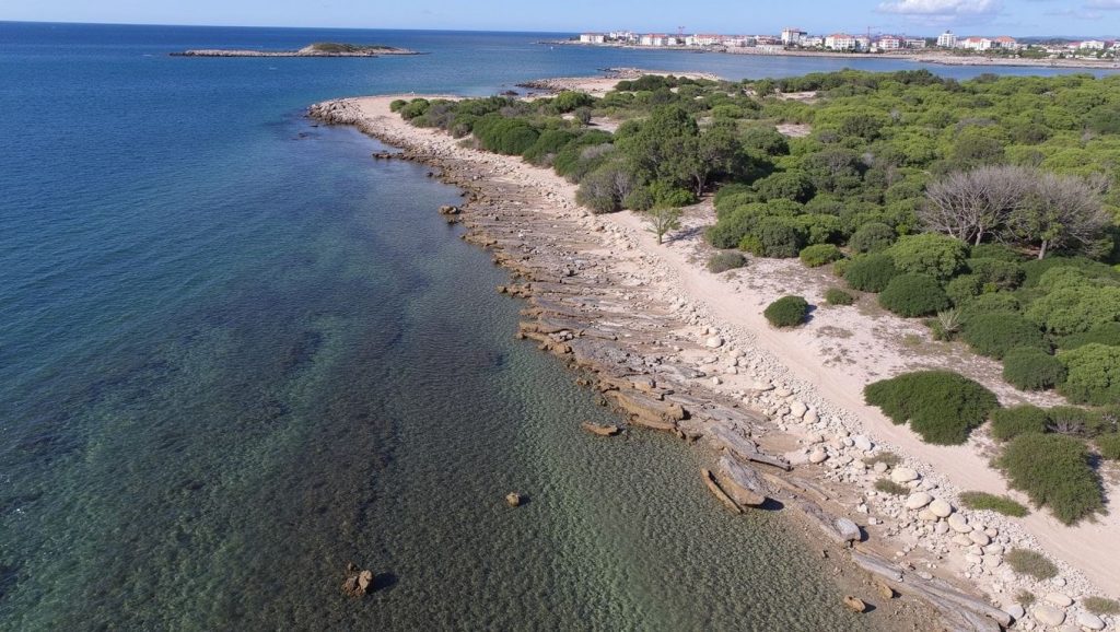 Acceso a Platja del Dofí desde el aparcamiento, Ses Salines