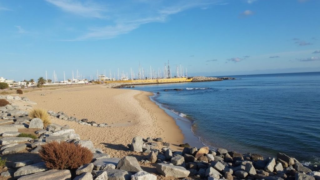Vista de Platja del Masnou en El Masnou, Barcelona