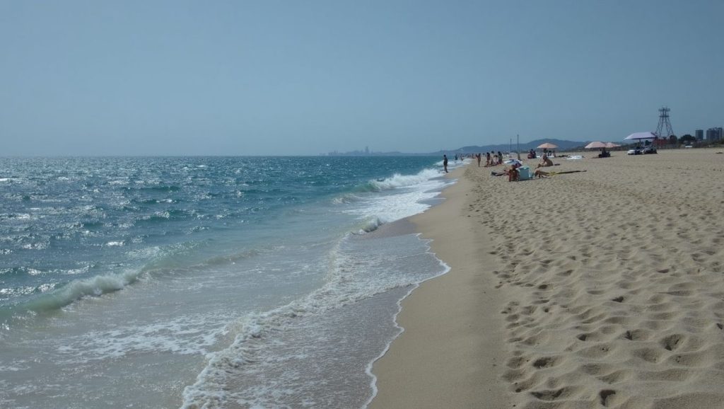 Vista general de Platja del Masnou, El Masnou