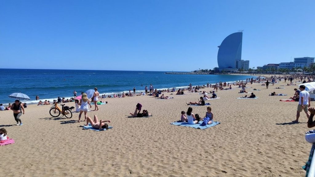 Paseo hacia Platja del Prat de Llobregat, El Prat de Llobregat