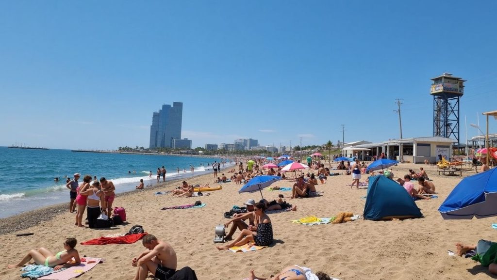 Alrededores de Platja del Somorrostro, Barcelona
