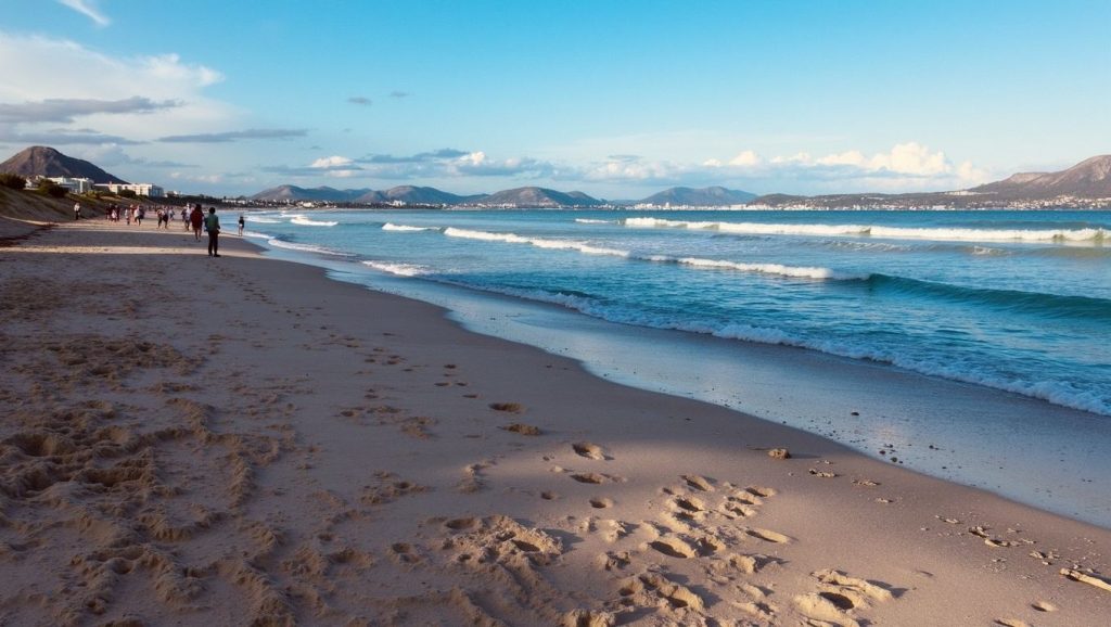 Costa de Muro desde Platja dels Francesos, Mallorca