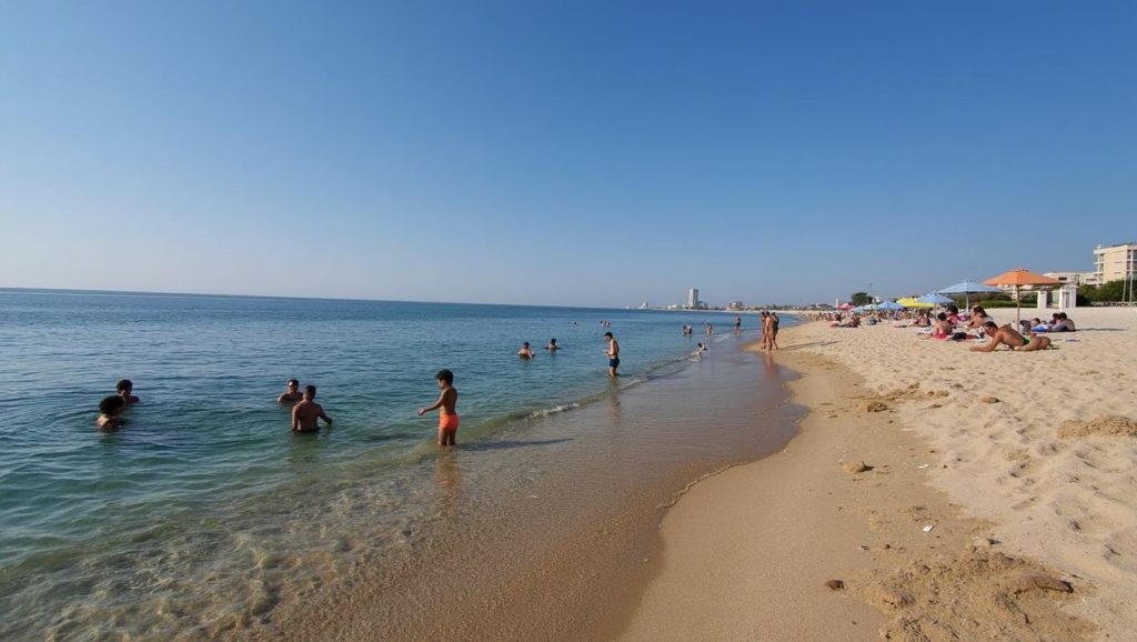 Camino de acceso a Platja dels Pescadors, Badalona, Barcelona