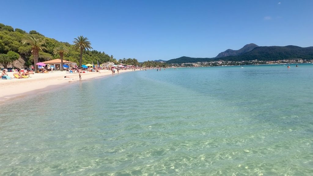 Platja dels Secs (Alcúdia) — playa en la costa de Mallorca