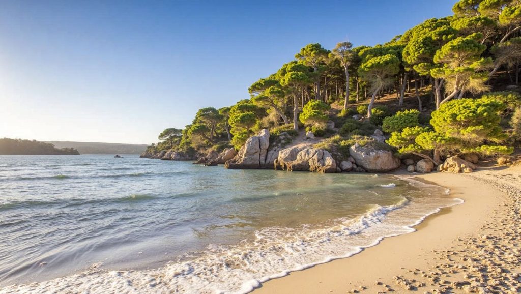Panorámica de Platja des Bot, Menorca