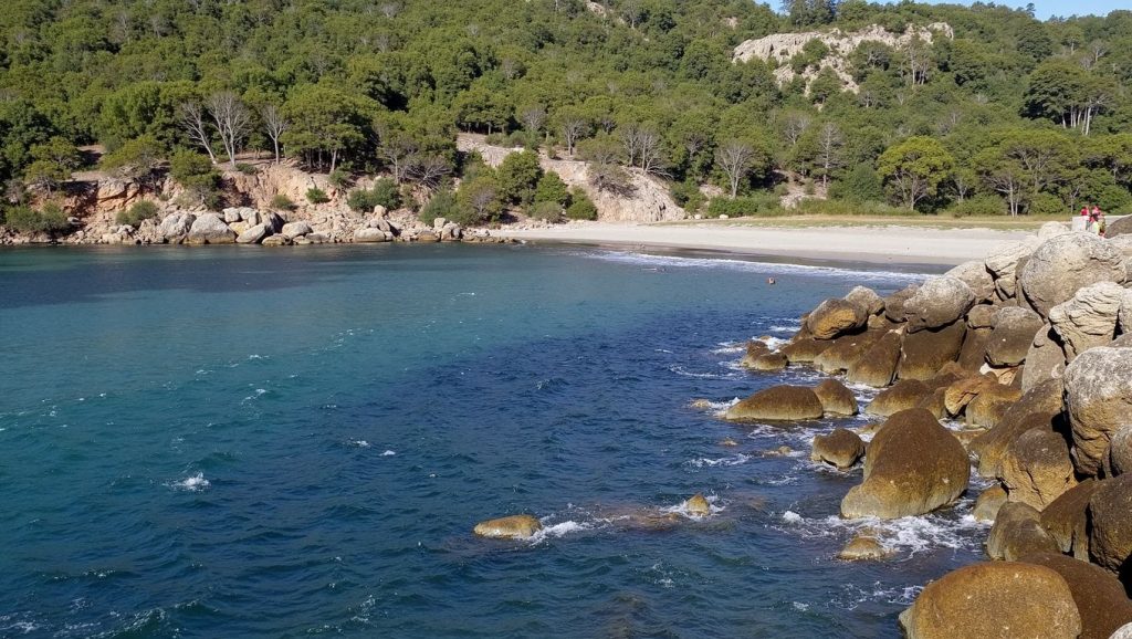 Entorno natural de Platja des Bot en Menorca