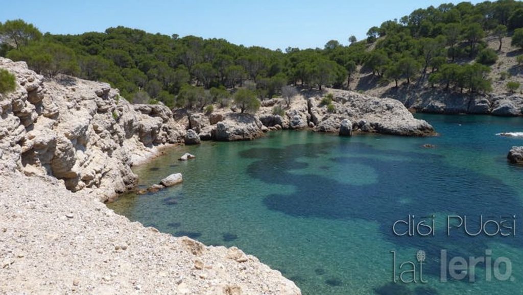 Panorámica de Platja des Caló d'en Monjo con cielo despejado, Calvià
