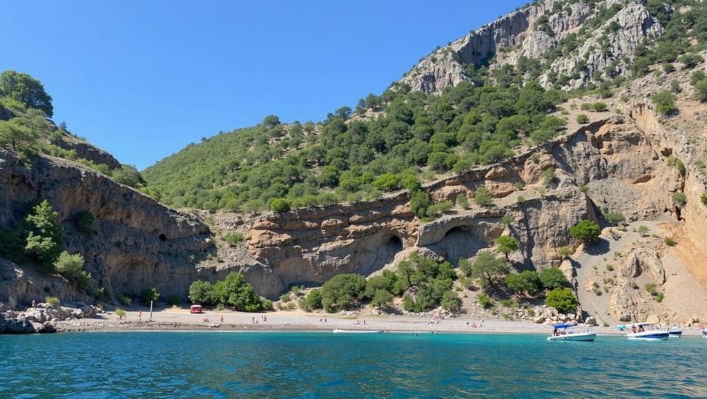 Playa Platja des Coll Baix desde la arena, Alcúdia, Mallorca