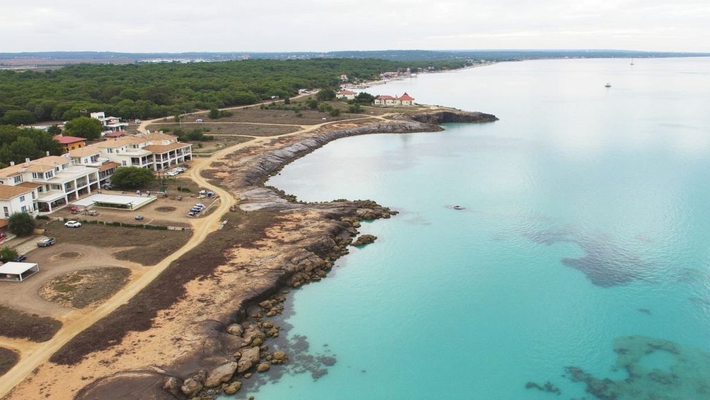 Olas rompiendo en Platja des Freu, Campos