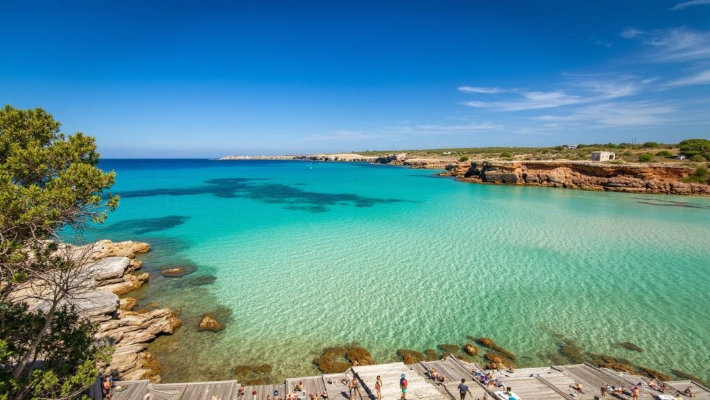 Entorno de Platja Es Valencians, Formentera, Formentera