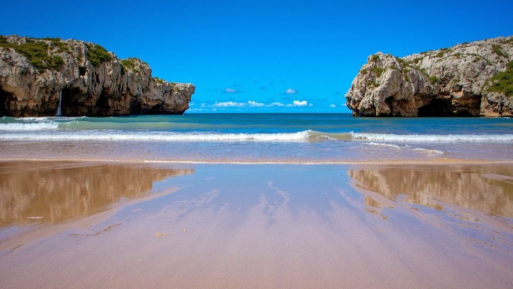Aguas de Playa a Ribeiría en Asturias (Asturias)