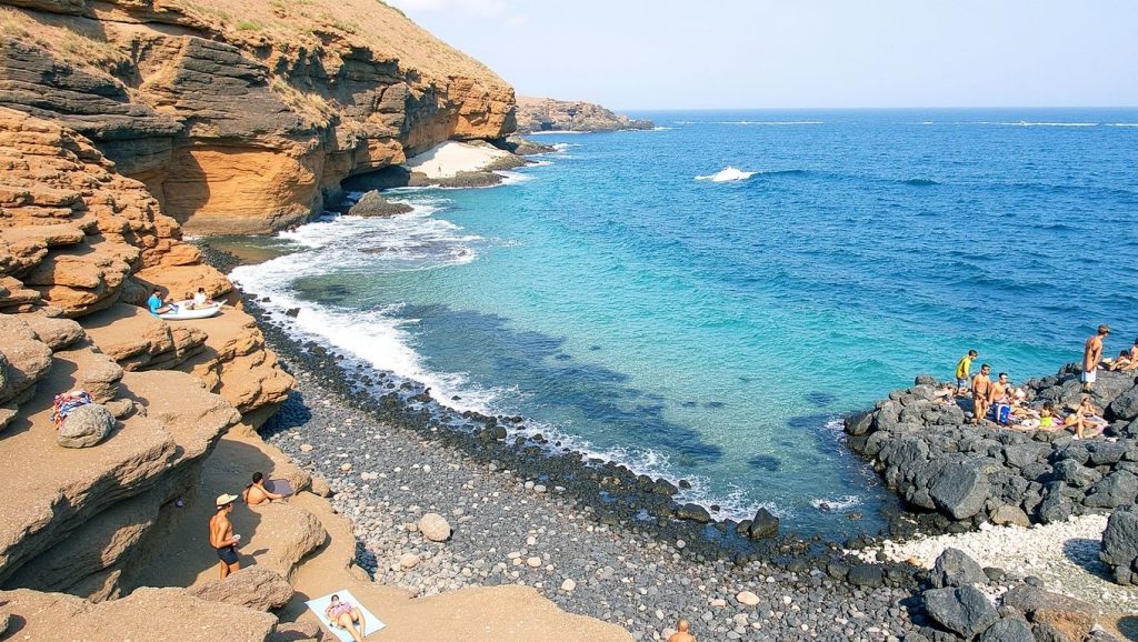 Playa Amarilla en San Miguel de Abona (Tenerife)