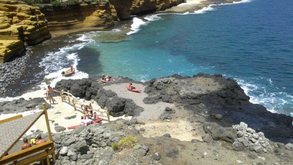 Aguas de Playa Amarilla en San Miguel de Abona (Tenerife)