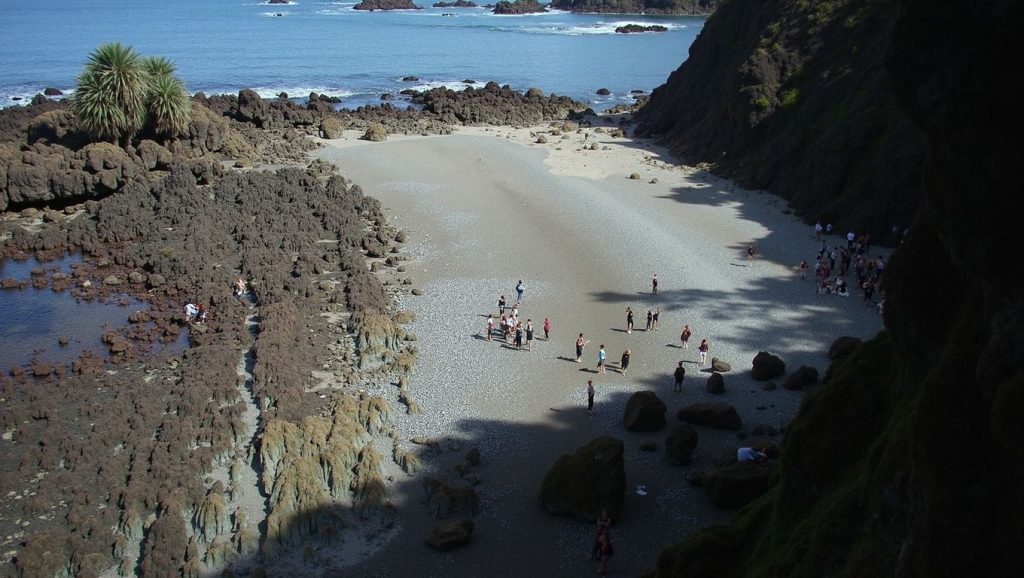 Entorno natural de Playa Aramar en Asturias