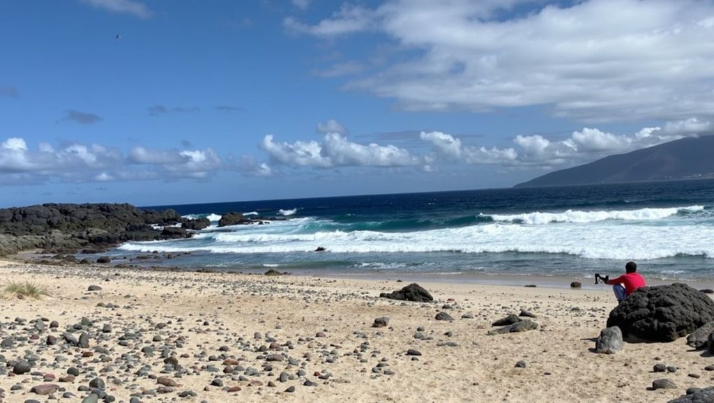 Playa Arenas Blancas en Villa de Mazo (La Palma)