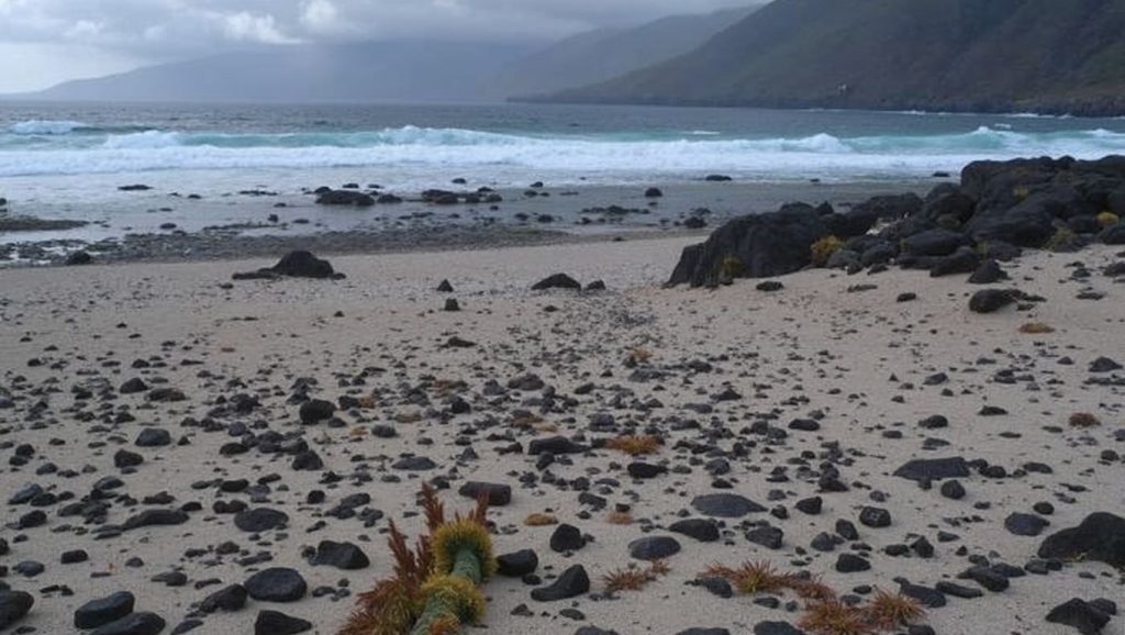 Entorno natural de Playa Arenas Blancas en La Palma