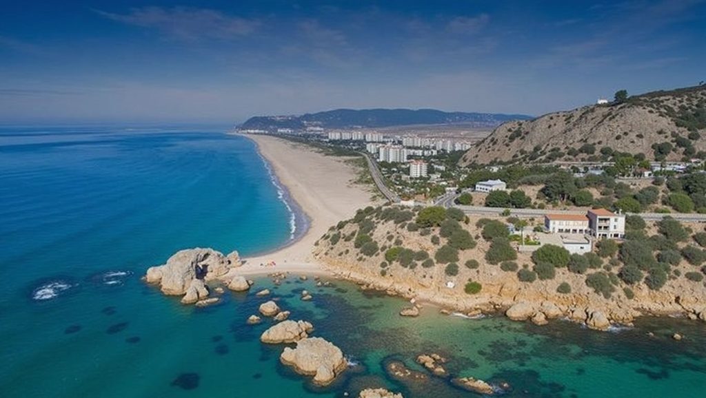 Acceso a Playa Atlanterra desde el aparcamiento, Tarifa