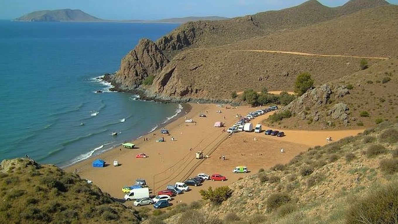 Playa Baño de las Mujeres (Lorca, Murcia)