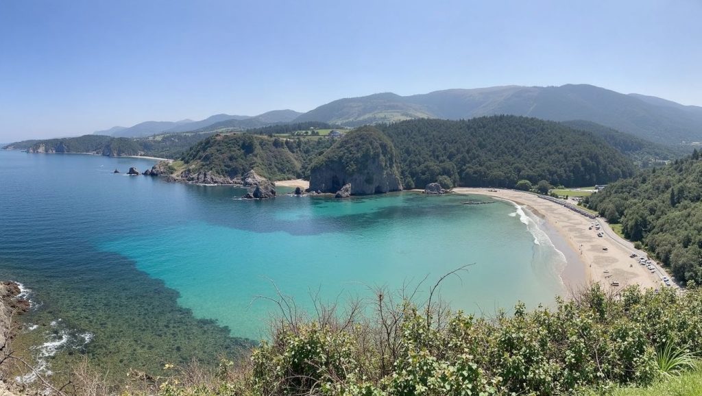 Costa de Playa Bahínas en Asturias, Asturias