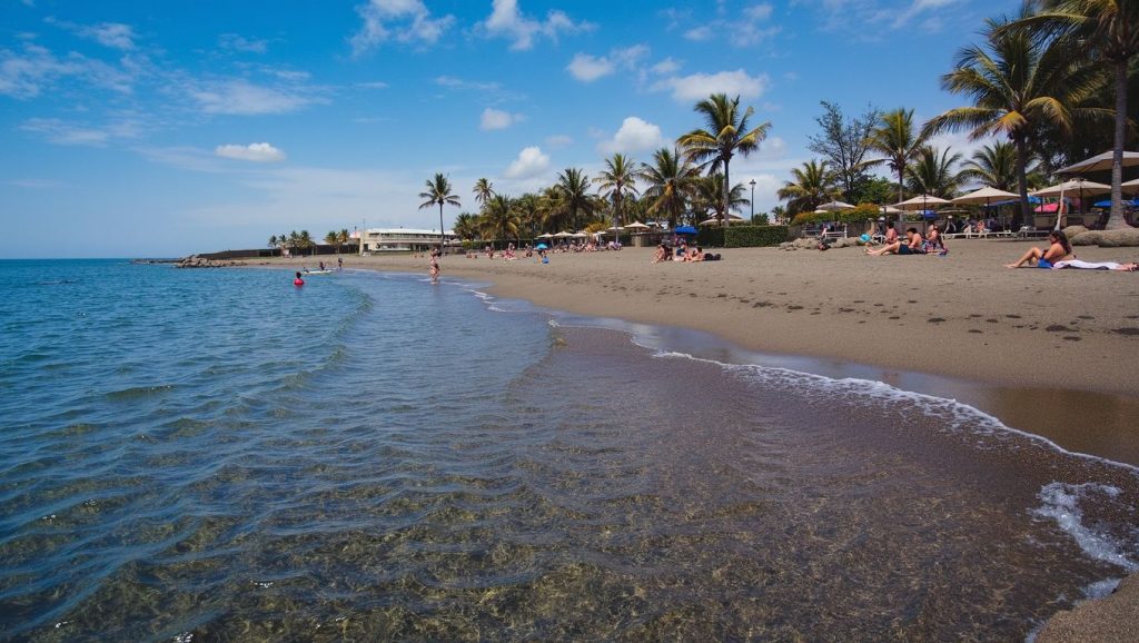 Panorámica de Playa Bastián, Lanzarote