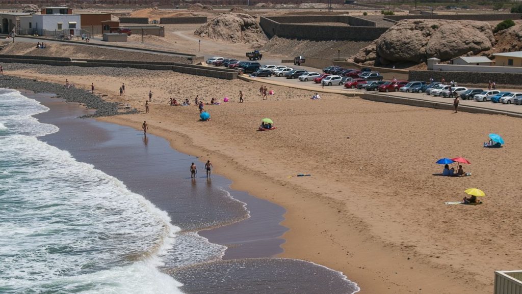 Aguas de Playa de Bocabarranco en Telde (Gran Canaria)