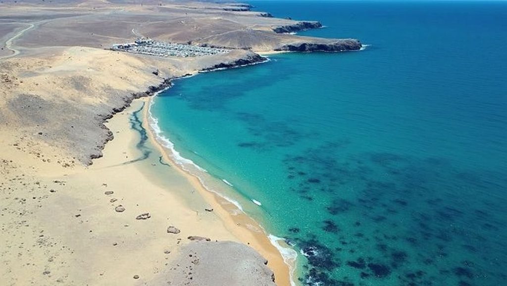 Arena de Playa Caleta del Congrio, Yaiza (Lanzarote)