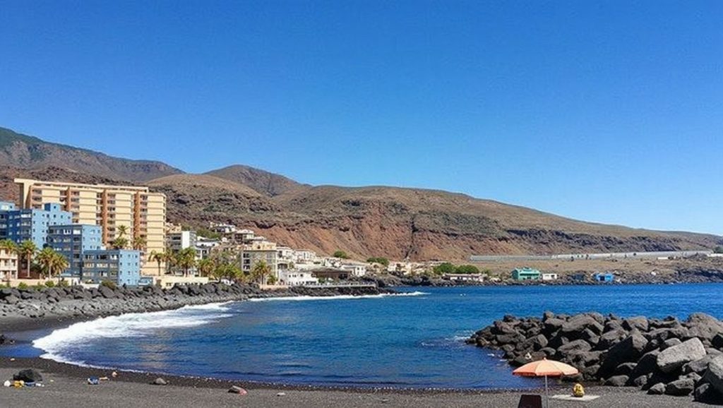 Aguas de Playa Caletillas en Candelaria (Tenerife)