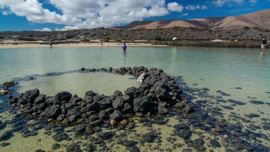 Arena volcánica de Playa Caleton del Cobre, Yaiza (Lanzarote)