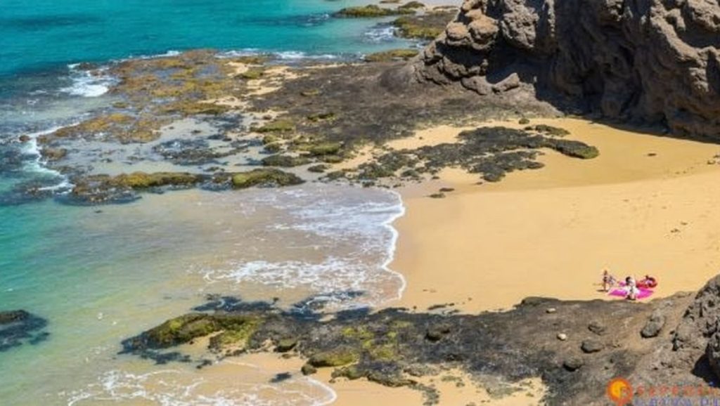 Entorno natural de Playa Caleton del Cobre en Lanzarote