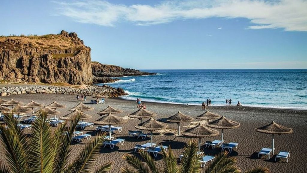 Panorámica de Playa Callao Hondo, Tenerife