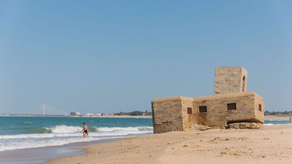 Playa Camposoto en San Fernando, Cádiz