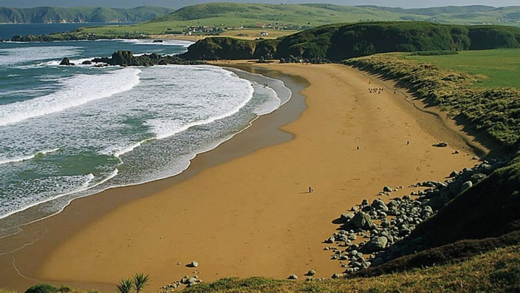 Costa de Playa Carniciega en Gozón, Asturias
