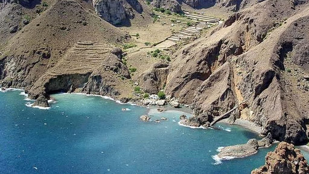 Entorno natural de Playa Casas Blancas en Tenerife