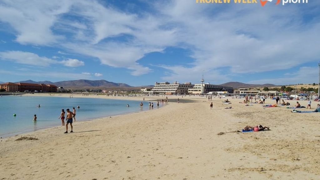 Playa Castillo en Puerto de la Cruz (Tenerife)